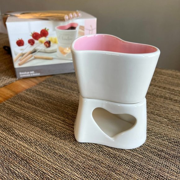 NIB Precious Moments Fondue Set - Picture 2 of 5